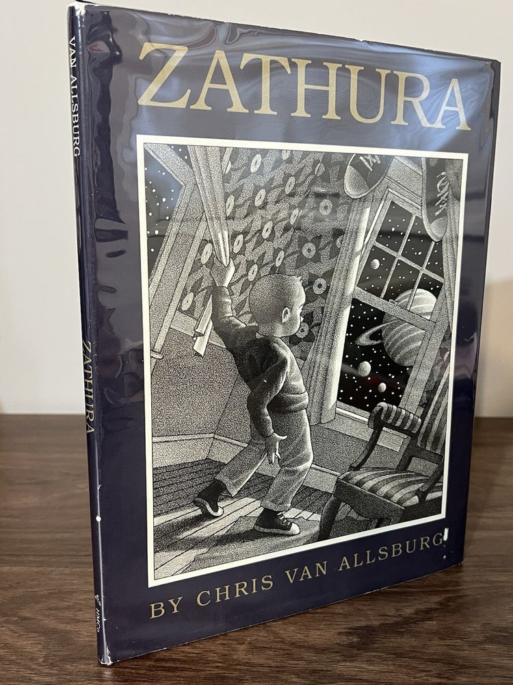 Item #1015 Zathura First Edition Signed. Chris Van Allsburg.