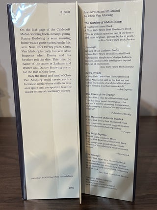Zathura First Edition Signed (3/8)
