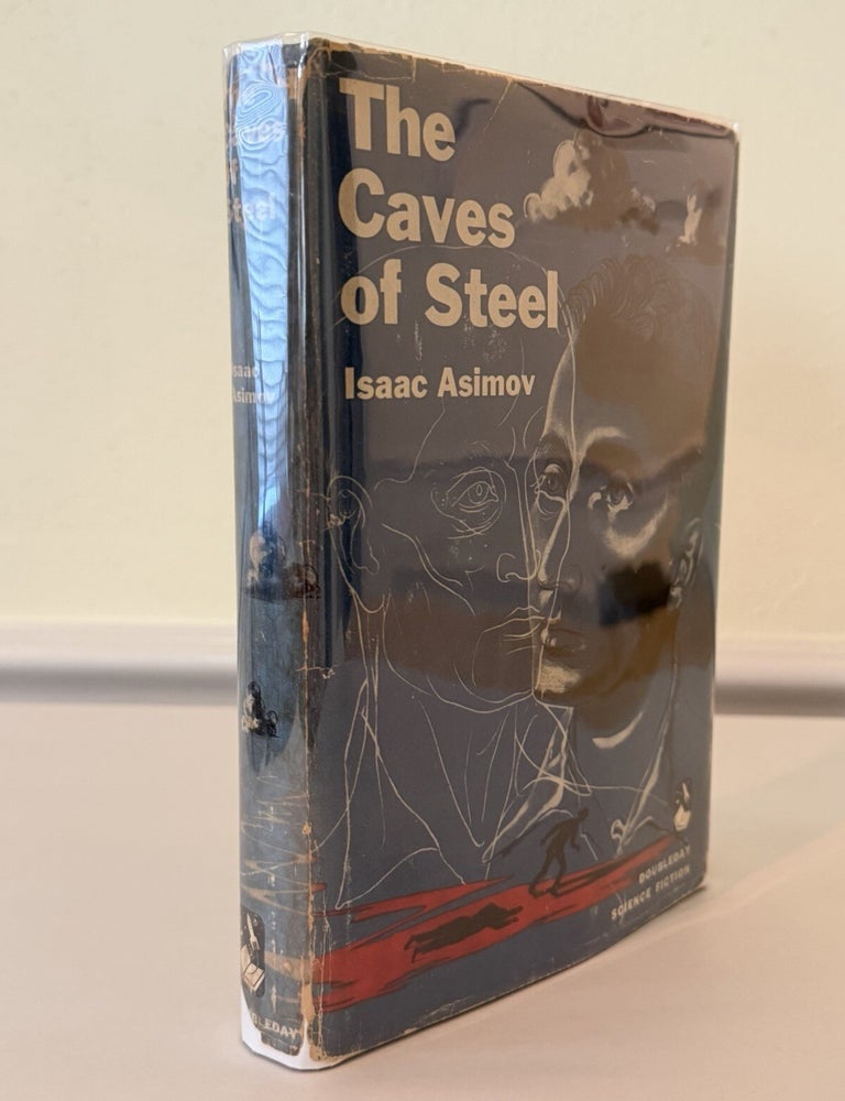 Item #1092 The Caves Of Steel Isaac Asimov First Edition. Isaac Asimov.