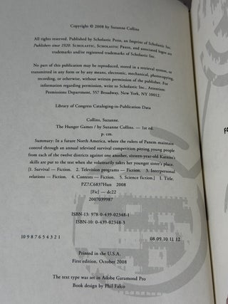 Hunger Games First Edition (5/7)