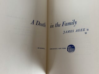 A Death In The Family James Agee First Edition (5/8)