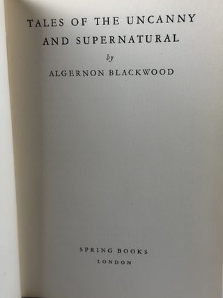 Tales of the Uncanny and Supernatural (4/5)